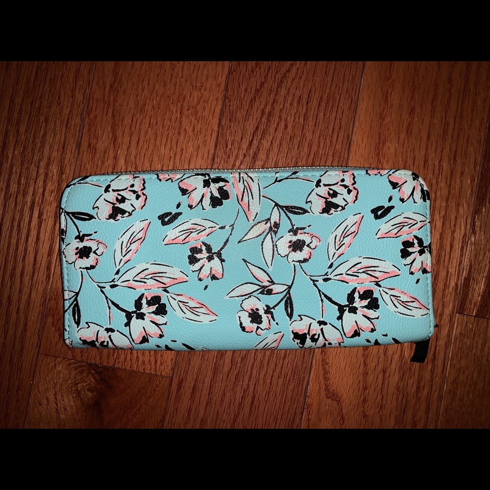 Floral wallet